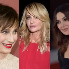 Trzy kobiety po 50-tce prezentują stylowe, cieniowane fryzury. Inspiracja dla 60-latek szukających odmładzających cięć.