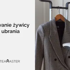 Jak usunąć żywicę z ubrania? Parownica Steamaster pomoże odświeżyć marynarkę i pozbyć się trudnych plam.
