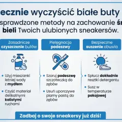 Jak wyczyścić białą gumę na butach? Poradnik krok po kroku: przygotowanie, czyszczenie, pielęgnacja podeszwy, suszenie i profilaktyka.