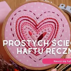 Haft serca na bluzce: prosty poradnik krok po kroku