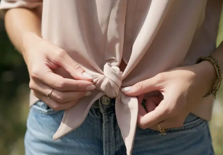 Jak zawiązać bluzę? 3 modne sposoby na stylowy look