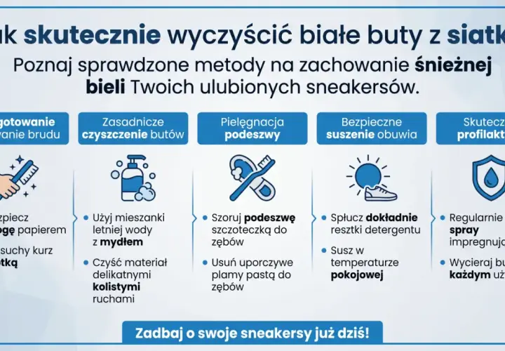 Jak wyczyścić białą gumę na butach? Poradnik krok po kroku: przygotowanie, czyszczenie, pielęgnacja podeszwy, suszenie i profilaktyka.