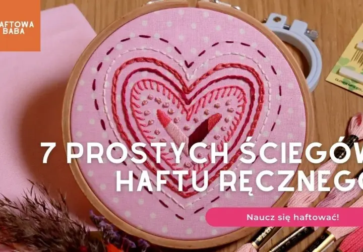Haft serca na bluzce: prosty poradnik krok po kroku