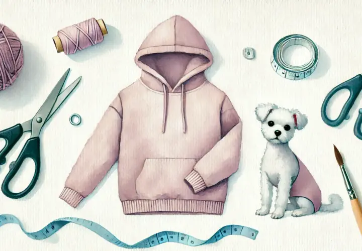 Zrób ubranko dla psa ze starej bluzy: Praktyczny poradnik DIY