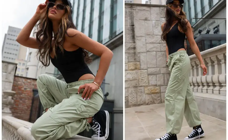 Khaki w stylizacjach - z czym je łączyć i komu pasuje?