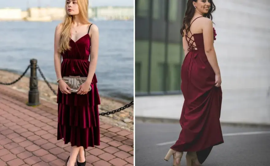Jakie buty do bordowej sukienki? Sprawdzone połączenia