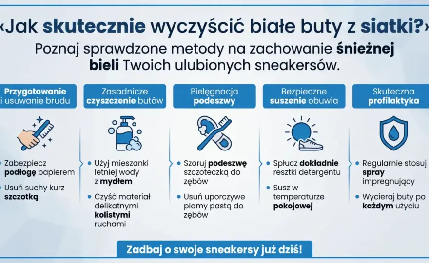 Jak wyczyścić białą podeszwę? Domowe sposoby bez ryzyka