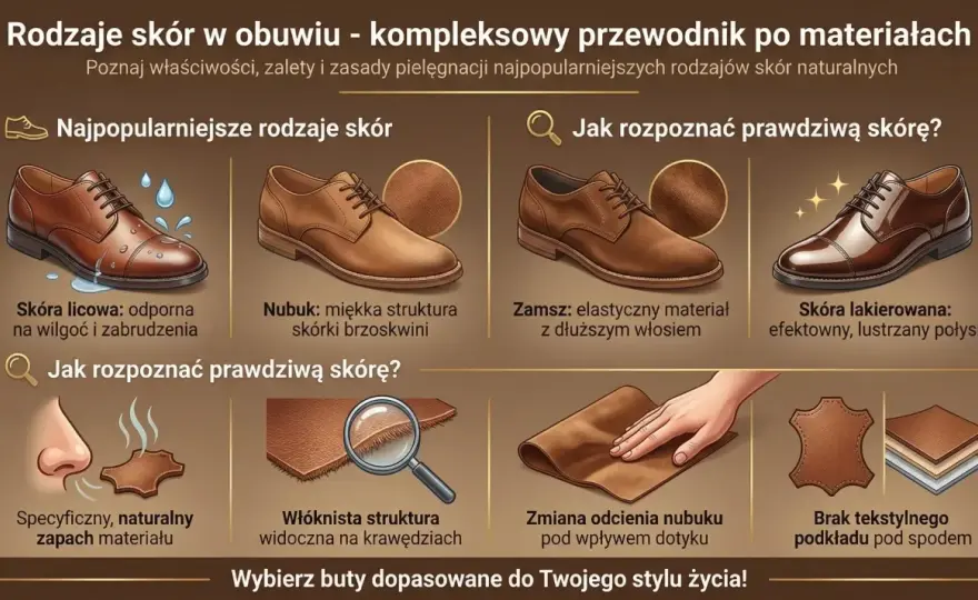 Jaka skóra na cholewki? Wybierz idealne buty na lata.
