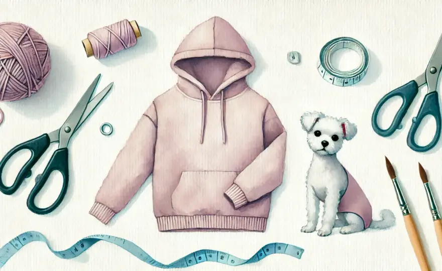 Zrób ubranko dla psa ze starej bluzy: Praktyczny poradnik DIY