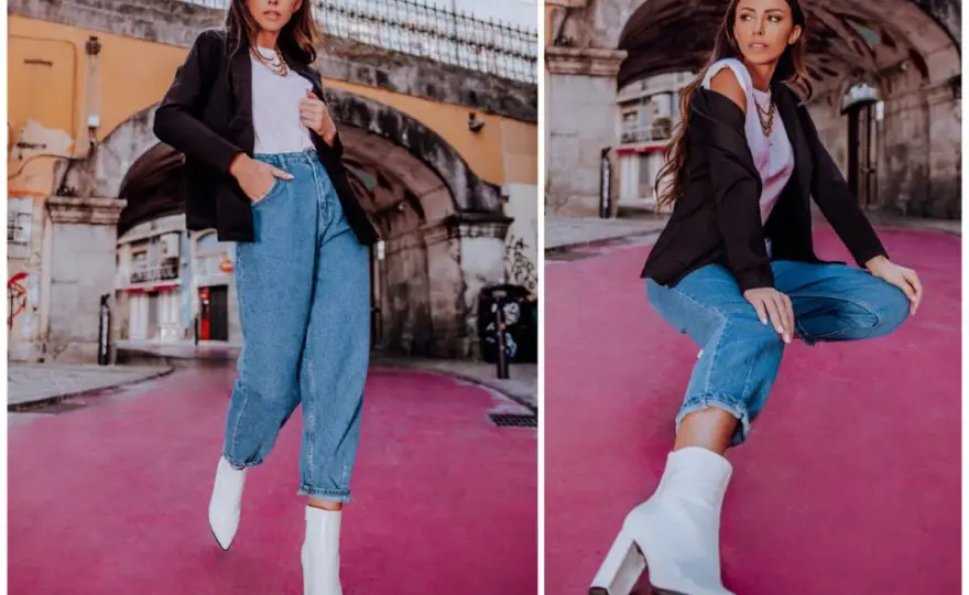 Mom fit - jak dobrać i stylizować idealne jeansy?