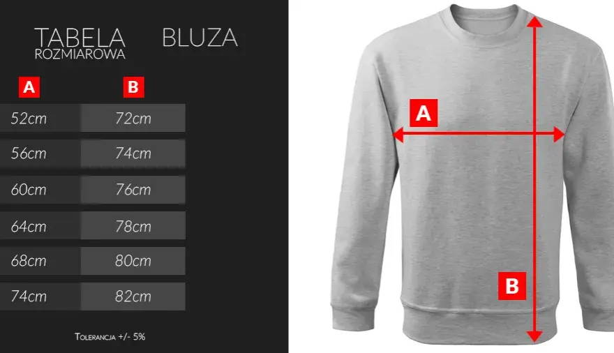 Ile waży bluza? Sprawdź wagę i koszty wysyłki