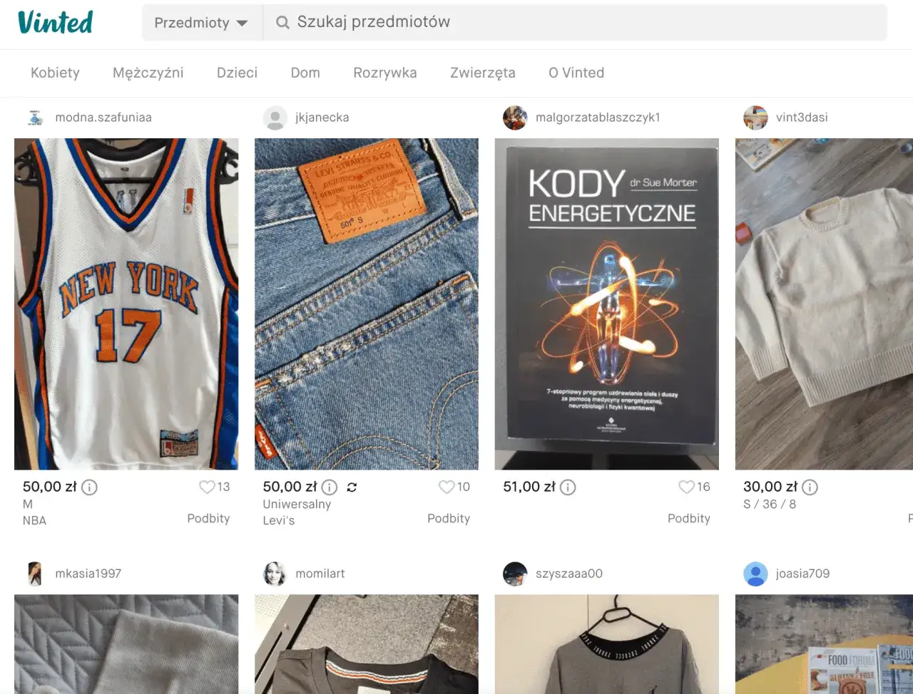 online sprzedaż ubrań platformy