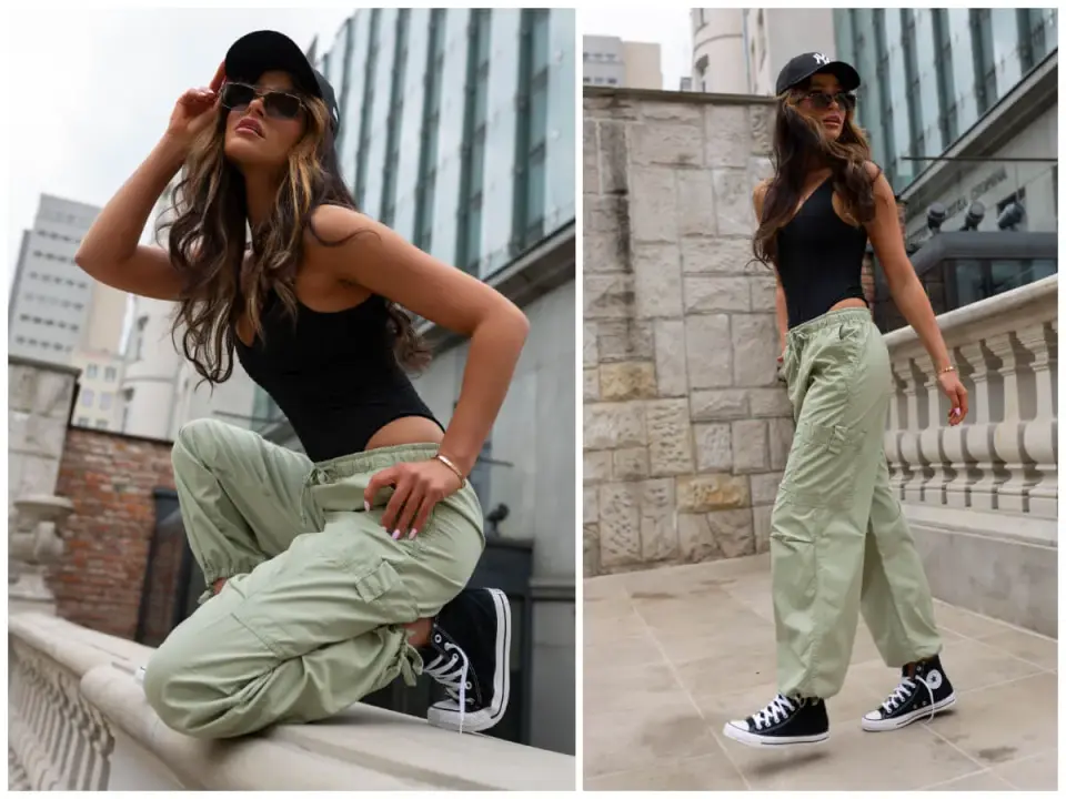 Khaki w stylizacjach - z czym je łączyć i komu pasuje?